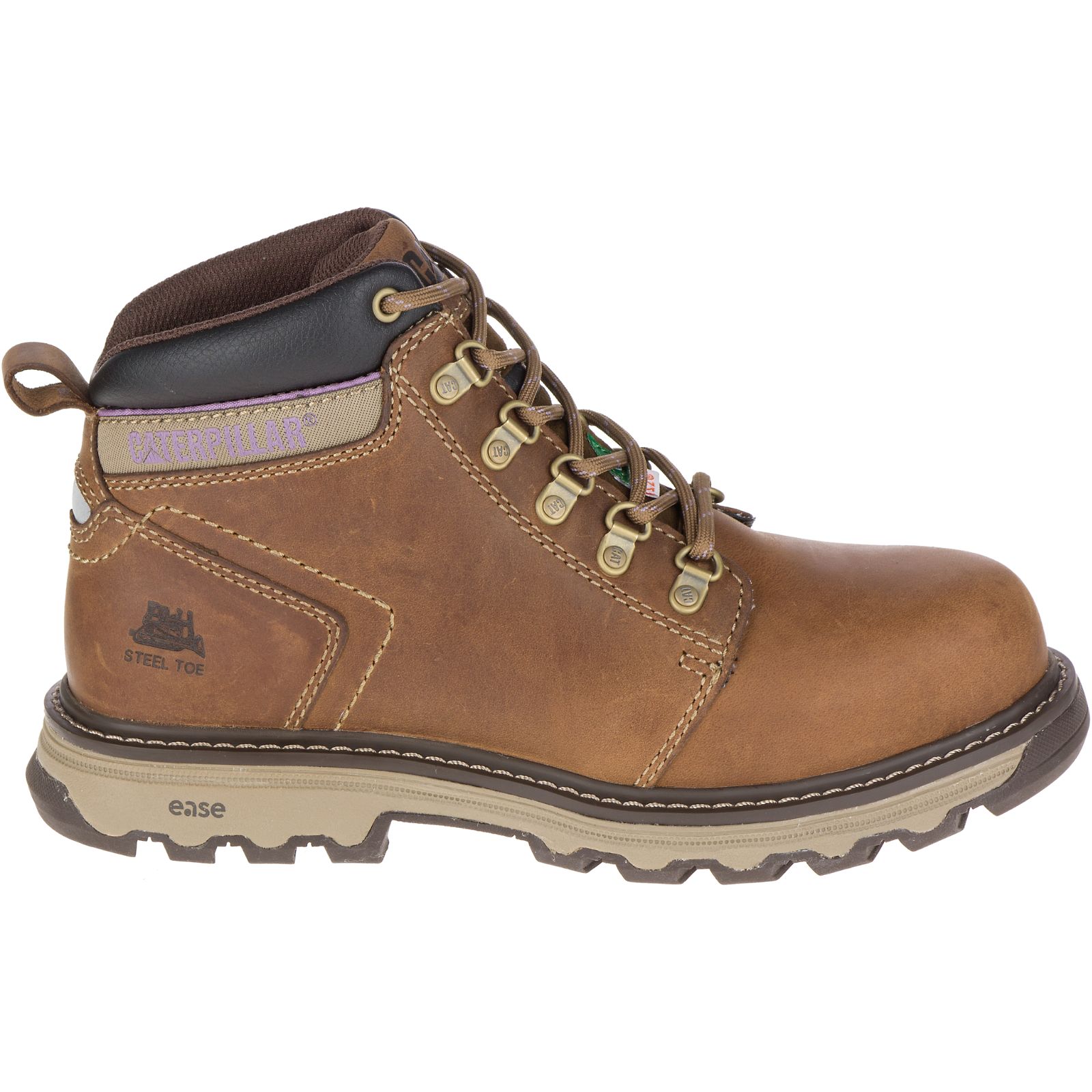 Caterpillar Ellie Csa Nt - Womens Work Boots - Dark Beige - NZ (259QGCBKY)